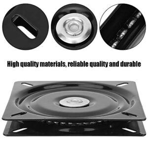 Alvinlite Turntable Bearings Hardware Square Ball Bearing Rotating Turntable Bearing Plates for Rotating Table Serving Tray (6 inch)