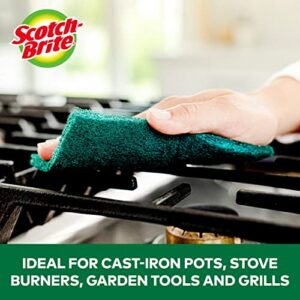 Scotch-Brite Heavy Duty Scour Pads, Scouring Pads for Kitchen and Dish Cleaning, 8 Pads