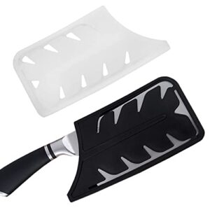 edge guards plastic knife sheath for 7 inch chopping knife meat cleaver knife blade protector knife cover knife case for kitchen chef knife