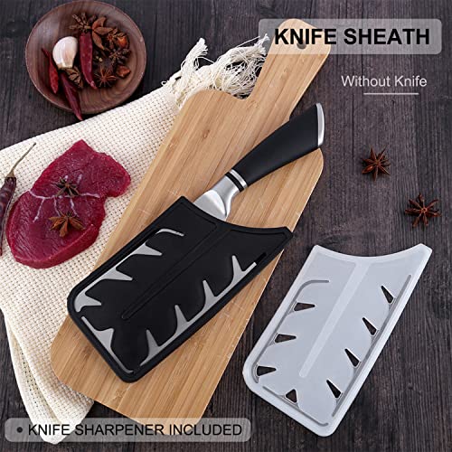 Edge Guards Plastic Knife Sheath for 7 inch Chopping Knife Meat Cleaver Knife Blade Protector Knife Cover Knife Case for Kitchen Chef Knife