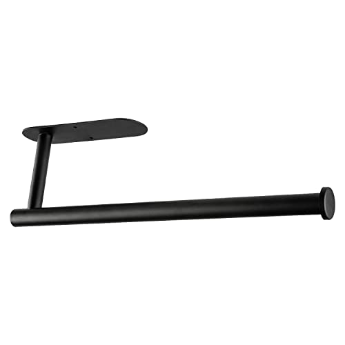 Paper Towel Holder, Paper Towels Rolls Holder(Black)