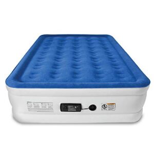 soundasleep dream series air mattress with comfortcoil technology & internal high capacity pump – queen size