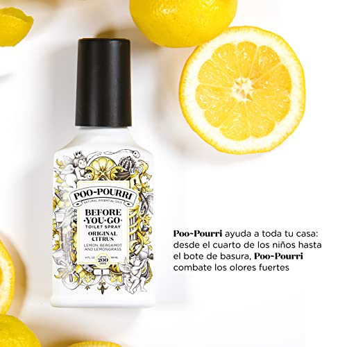 Poo-Pourri Before-You-go Toilet Spray, Original Citrus Scent, 10 ml.