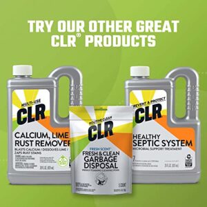 CLR Clear Pipes & Drains Clog Remover and Cleaner, For Shower, Sink, Toilet, Garbage Disposal, 42 Ounce Bottle