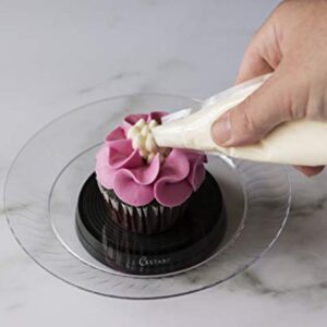 Mini Turntable: Lazy Susan, Cake Stand, Kitchen Organizer, Spice Organizer, Cupcake Decorating Turntable | Spinning Cookie Decorating Turntable, Revolving Swivel Stand | Silicone Non-Slip Grips