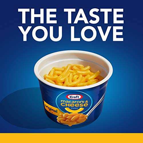 Kraft Easy Mac Original Flavor Macaroni and Cheese (8 Microwaveable Cups)