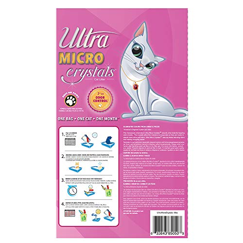 Ultra Micro Crystals Cat Litter 5 pounds