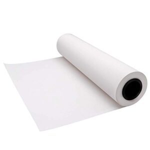 yrym ht white kraft butcher paper roll -18 inch x 2100 inch (176 ft) food grade white wrapping paper for meats of all varieties – unbleached unwaxed and uncoated