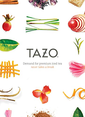 Tazo Tea Bags Sampler Assortment Variety Pack Gift Box - 42 Count - 14 Different Flavors Perfect Variety – Passion Fruit, Awake English Breakfast, Early Grey, Green, Herbal, Chai Tea and more …