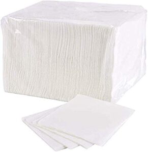 elegant lunch napkin 500 lunch napkin 1 ply, white