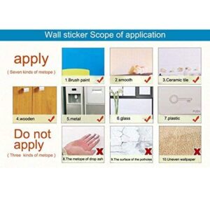 Yifely Red Brick Self Adhesive Shelf Drawer Liner Door Sticker Rural Wall Covering Paper Easy to Install 17.7inch by 9.8 Feet