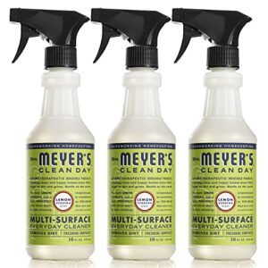mrs. meyer’s all-purpose cleaner spray, lemon verbena, 16 fl. oz – pack of 3