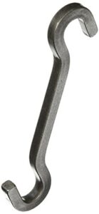 enclume 7-inch extension hook, use with ceiling pot racks, hammered steel