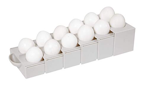 Kitchen Spaces Eggstra Space Egg Holder, Standard, Gray