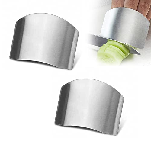 Finger Protector for Cutting Food,Finger Guards for Cutting,Stainless Steel Finger Guards for Cutting,Stainless Steel Finger Guard,Finger Guard for Cutting Vegetables,Stainless Steel Finger Protector