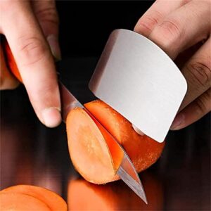 Finger Protector for Cutting Food,Finger Guards for Cutting,Stainless Steel Finger Guards for Cutting,Stainless Steel Finger Guard,Finger Guard for Cutting Vegetables,Stainless Steel Finger Protector