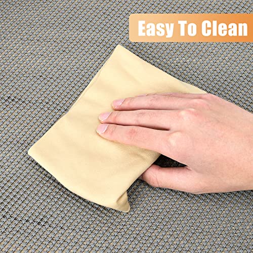 BAKHUK Grip Shelf Liner, 2 Rolls of Non-Adhesive 17 Inch x 25 Feet Cabinet Liner Durable Organization Liners for Kitchen Cabinets Drawers Cupboards Bathroom Storage Shelves (Gray)