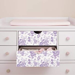 Con-Tact Brand Creative Covering, 18-Inches by 9-Feet, Toile Lavender Self-Adhesive Vinyl Drawer and Shelf Liner, x 9'