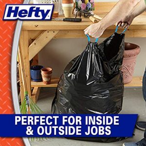 Hefty Strong Large Trash Bags, 30 Gallon, 74 Count