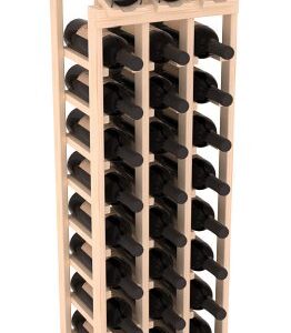 Wine Racks America® Pine 3 Column 10 Row Display Top Kit. Unstained