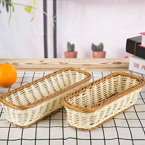 UPKOCH 3 pcs Baskets Drawer Chocolate Holder Kitchen Drainer Utensil S Flatware Storage Seagrass Rattan Plate Container Basket Cube Organizer Farmhouse Rustic Hyacinth Forks Silverware