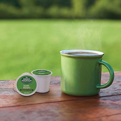 Green Mountain Coffee Roasters Dark Magic, Single-Serve Keurig K-Cup Pods, Dark Roast Coffee Pods, 12 Count (Pack of 6)