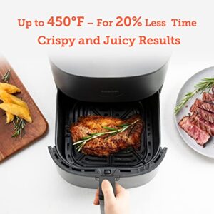 COSORI Air Fryer, 5 QT, 9-in-1 Airfryer Compact Oilless Small Oven, Dishwasher-Safe, 450℉ freidora de aire, 30 Exclusive Recipes, Tempered Glass Display, Nonstick Basket, Quiet, Fit for 1-4 People