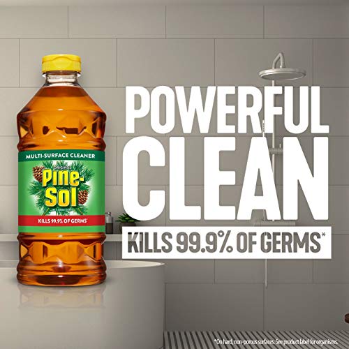 Pine-Sol All Purpose Cleaner, Original Pine, 40 Ounce Bottles (Pack of 2) (Packaging May Vary)