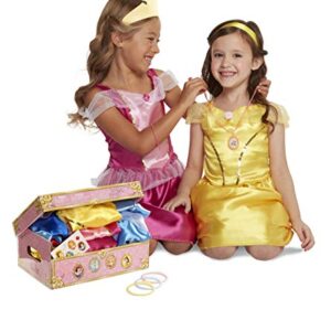 Disney Princess Dress Up Trunk Deluxe 21 Piece Officially Licensed [Amazon Exclusive]