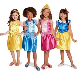 Disney Princess Dress Up Trunk Deluxe 21 Piece Officially Licensed [Amazon Exclusive]