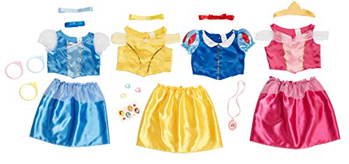 Disney Princess Dress Up Trunk Deluxe 21 Piece Officially Licensed [Amazon Exclusive]