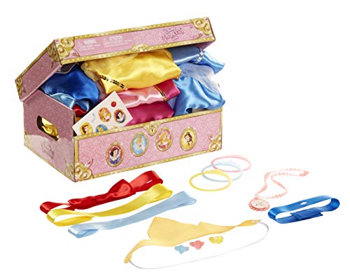 Disney Princess Dress Up Trunk Deluxe 21 Piece Officially Licensed [Amazon Exclusive]