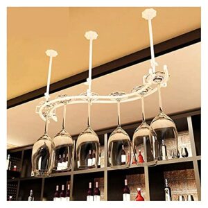 wxxgy hanging wine glass holder creative wine glass holder goblet holder upside down glass holder/white/55x19cm