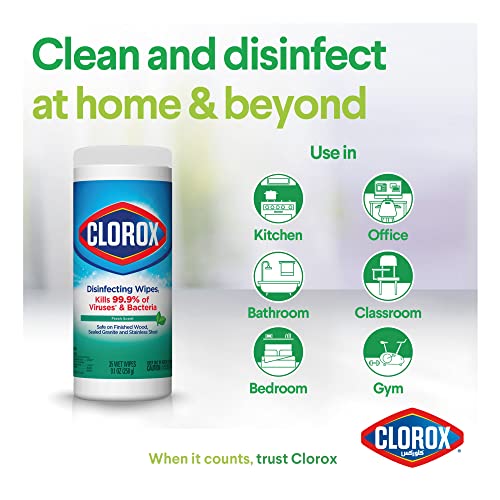 Clorox Disinfecting Wipes, Fresh Scent, 35-ct