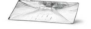 napoleon grills 62020 liner for rogue 425 models-pack of 3 grill drip pans, silver