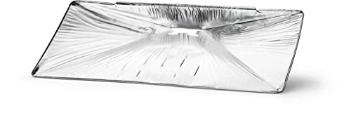 Napoleon Grills 62020 Liner for Rogue 425 Models-Pack of 3 Grill Drip Pans, Silver