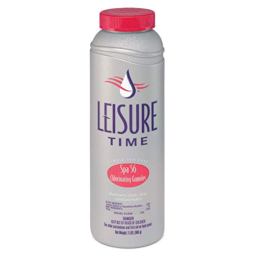 Leisure Time 22337A Spa 56 Chlorinating Granules for Hot Tubs, 2 lbs, gray