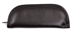 black vinyl knife carrying case with zipper – 9-1/2″x 2-3/4″