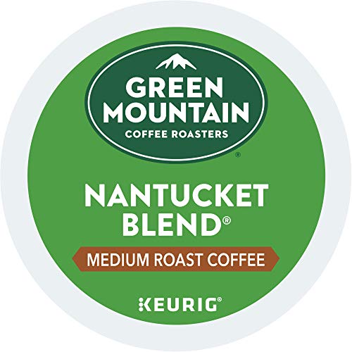 Green Mountain Coffee Roasters Nantucket Blend, Single-Serve Keurig K-Cup Pods, Medium Roast Coffee Pods, 72 Count