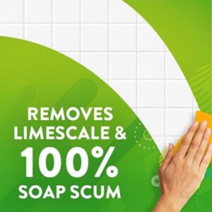 Scrubbing Bubbles Mega Shower Foamer Disinfecting Spray, Multi-Surface Bathroom and Tile Cleaner Grime Fighter, Removes 100% Soap Scum, Rainshower Scent, 32 oz