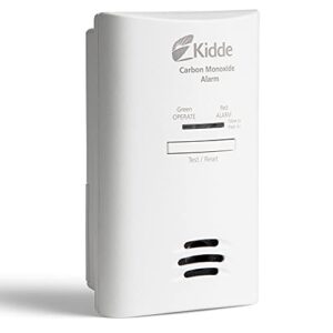 Kidde Carbon Monoxide Detector, AC Plug-In with Battery Backup, CO Alarm with Replacement Alert