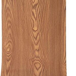 Self Adhesive Vinyl Rustic Oak Wood Contact Paper for Kitchen Cabinets Pantry Shelves Table Desk Cupboard Countertop Furniture Walls Decal 15.7x117 Inches