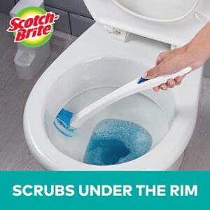 Scotch-Brite Disposable Toilet Scrubber Refills, Removes Rust & Hard Water Stains, 10 Disposable Refills