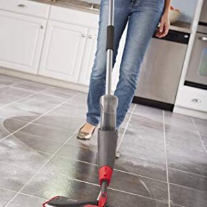 Rubbermaid Reveal Spray Microfiber Floor Cleaning Kit for Laminate & Hardwood Floors, Spray Mop with Reusable Washable Pads, Commercial