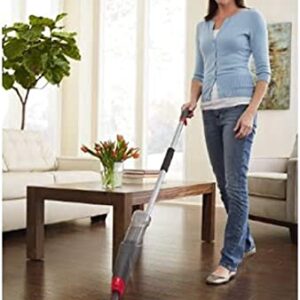 Rubbermaid Reveal Spray Microfiber Floor Cleaning Kit for Laminate & Hardwood Floors, Spray Mop with Reusable Washable Pads, Commercial