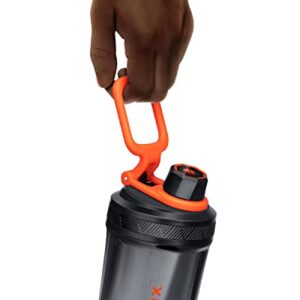 VOLTRX Shaker Bottle, Gallium USB C Rechargeable Electric Protein Shake Mixer, Shaker Cups for Protein Shakes and Meal Replacement Shakes, BPA Free, Made with Tritan, 24oz