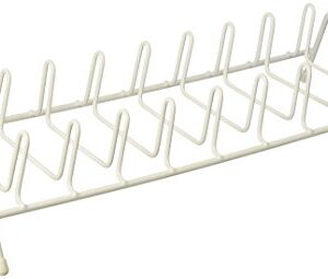 Homebasix JI-39W-3L Lid Storage Rack 4-3/4" x 13" x 5-3/4", White