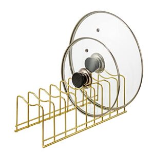 pot&pan lid rack holder organizer, rest cutting board, baking sheet, stainless steel