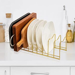 Pot&Pan Lid Rack Holder Organizer, Rest Cutting Board, Baking Sheet, Stainless Steel