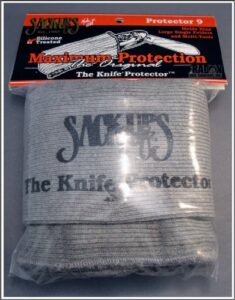 sack-ups the knife protector 9-knife roll – silicone treated